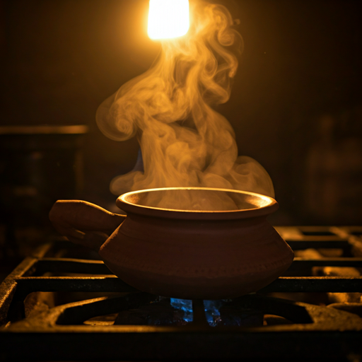 Laila's Biryani — clay handi with steam rising